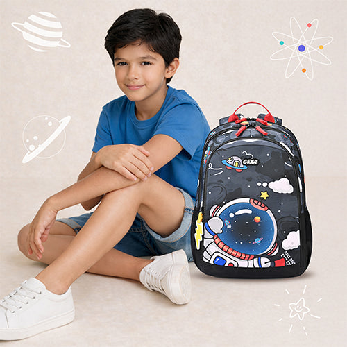 astros backpack kids Gear Astro Kid 17"/23.5L Medium Water Resistant School Bag | Casual Ba – Gear Bags